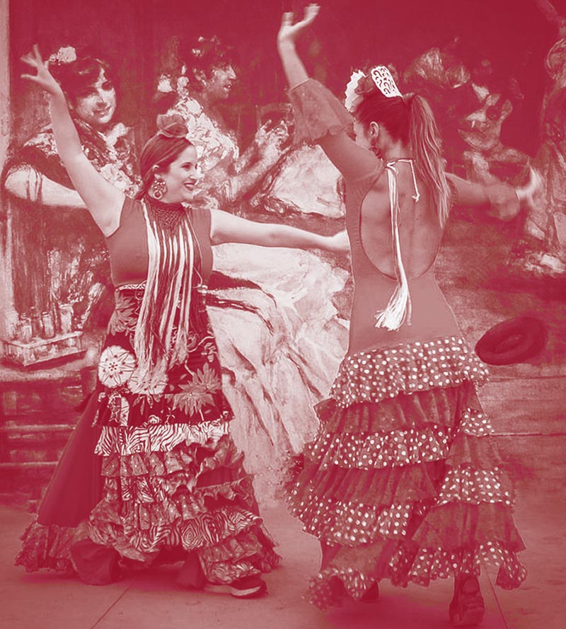 Curso de Sevillanas y Flamenco Adulto Mijas Pueblo